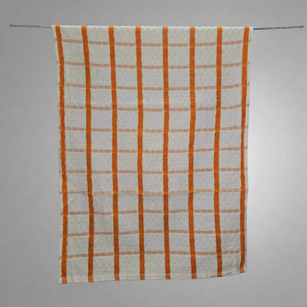 Large Check Tea Towels
