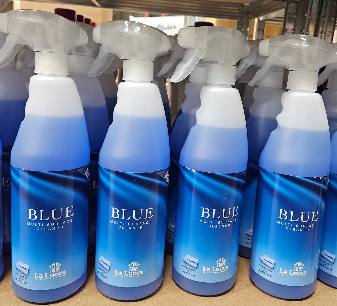 La Lucca BLUE cleaning products