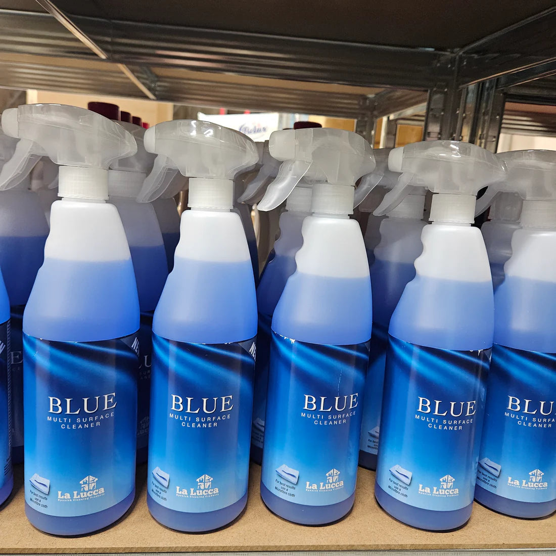 La Lucca BLUE cleaning products