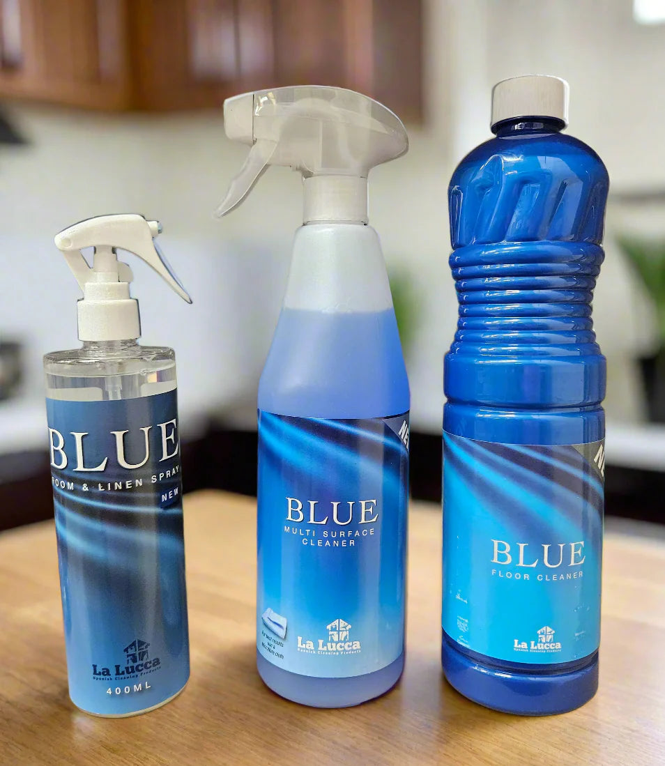 La Lucca BLUE cleaning products
