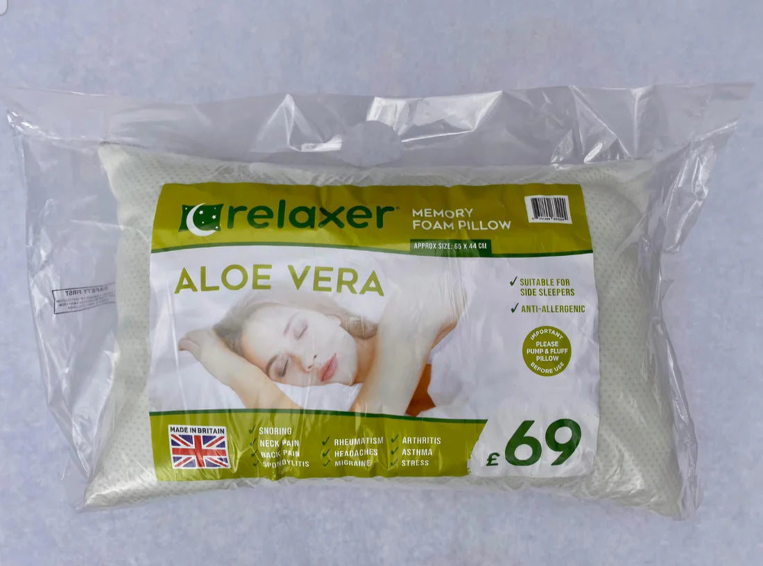 Relaxer Memory Foam Pillow Range