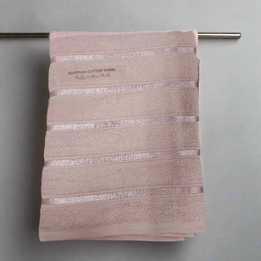 Satin Stripe Egyptian Cotton Bath Sheet