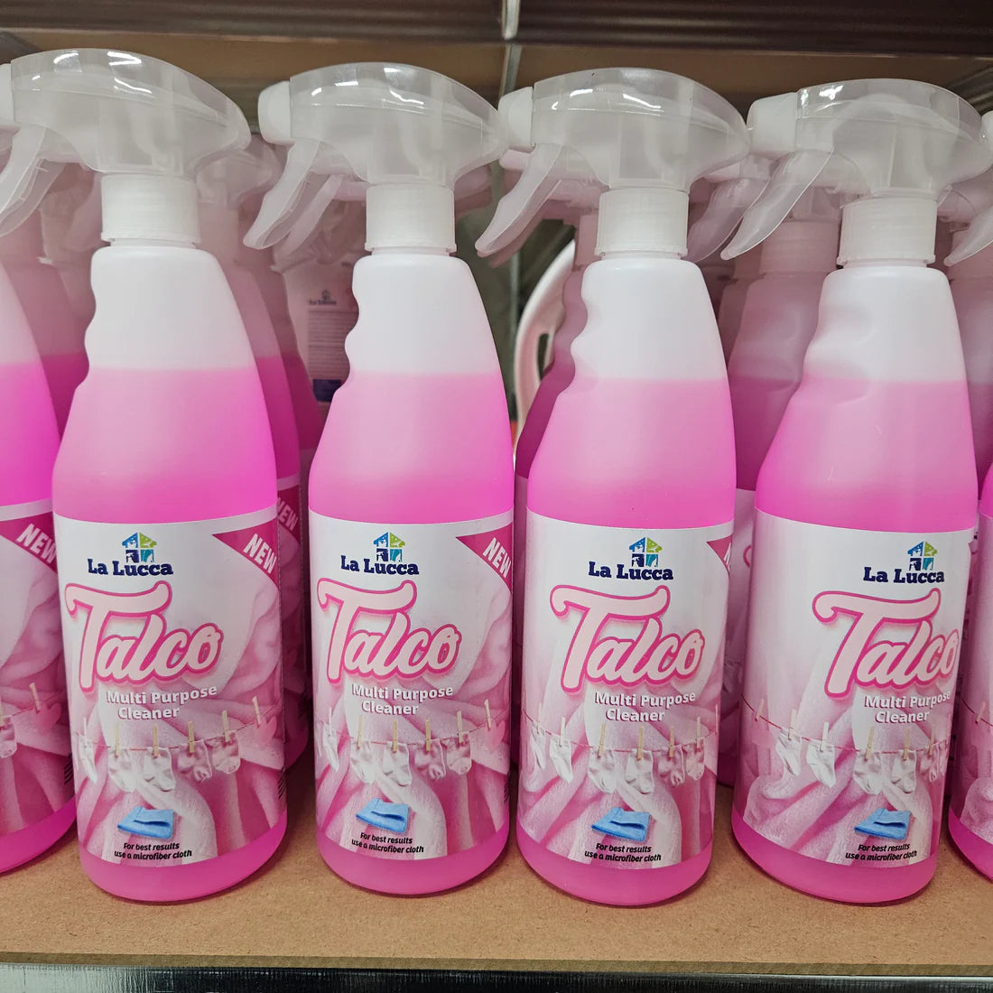 La Lucca Talco cleaning products